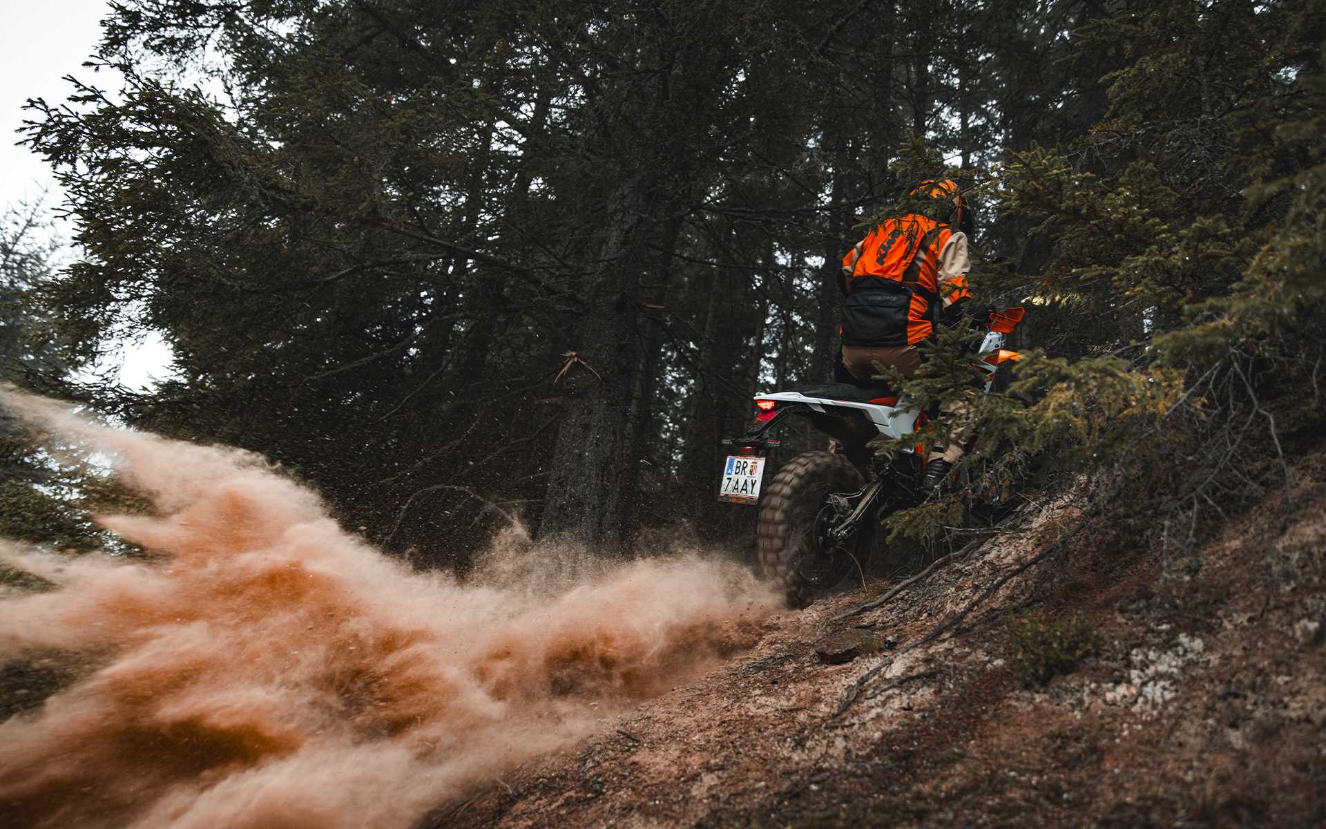 KTM 390 ADVENTURE X WHITE 2025