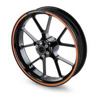 FRONT WHEEL  RC8-R CPL. BLACK