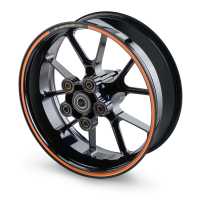 % REAR WHEEL RC8-R BLACK 6X17"