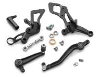 FOOTRESTS CPL. BLACK