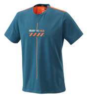 KOSZULKA KTM READY TO RACE NIEBIESKA