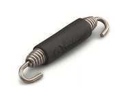 EXHAUST-SPRING SMALL W. RUBBER