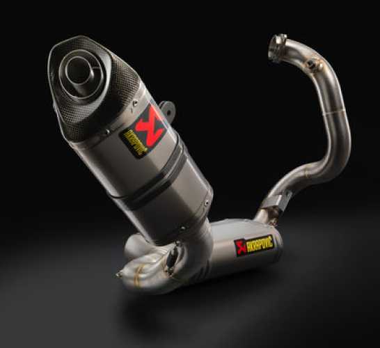 UKŁAD WYDECHOWY AKRAPOVIČ KIT "RACING LINE"