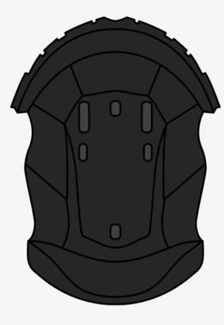 WYŚĆIÓŁKA CENTRALNA DO KASKU WRAAP KIDS