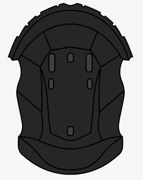 WYŚĆIÓŁKA CENTRALNA DO KASKU WRAAP