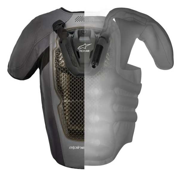 KAMIZELKA  MOTOCYKLOWA Z PODUSZKĄ POWIETRZNĄ TECH-AIR® 5 AIRBAG