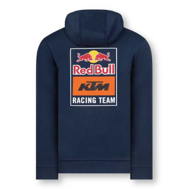 BLUZA Z ZAMKIEM LOGO RED BULL KTM