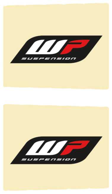 STICKER FRONT FORK-SET WP 48