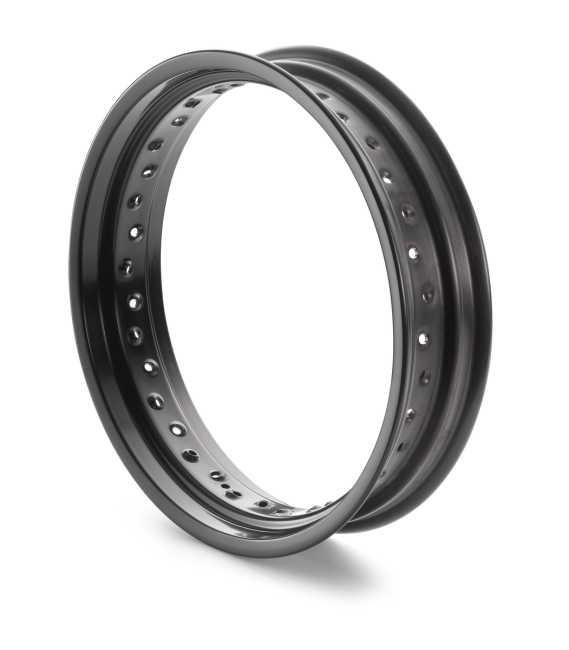 FRONT RIM  3,50X17" BLACK