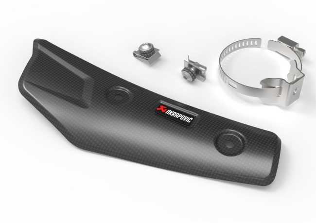 KARBONOWA OSŁONA WYDECHU Akrapovič