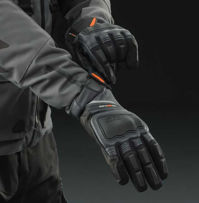 RĘKAWICE MOTOCYKLOWE TOURRAIN V2 WP - KTM
