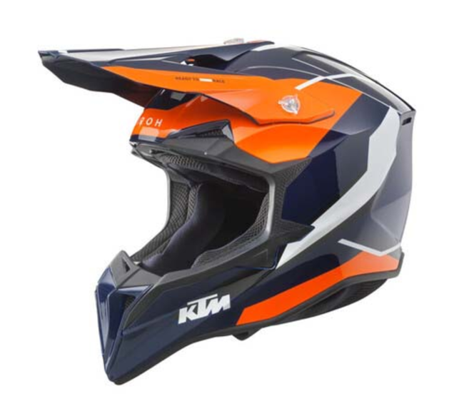 DZIECIĘCY KASK MOTOCROSSOWY KTM WRAAAP