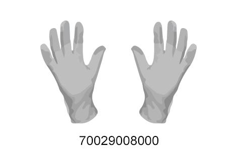 TRIKOT HANDSCHUH KAT.1