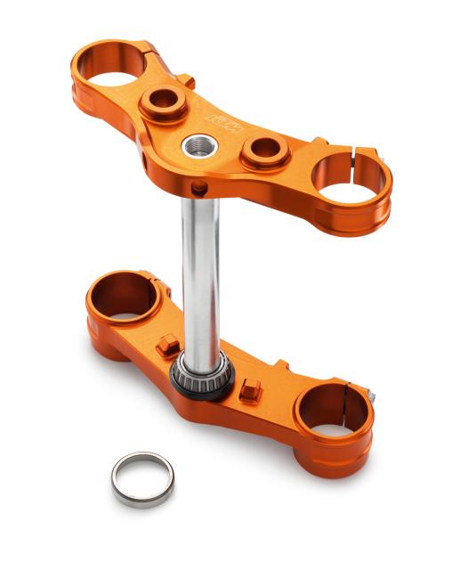 % TRIPLE CLAMP CNC ORANGE