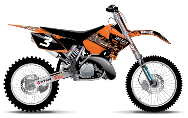 KTM FACTORY 65 GRAPHICS