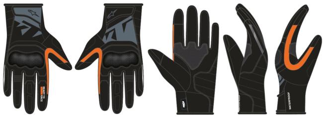 RĘKAWICE MOTOCYKLOWE  SMX Z DRYSTAR -KTM