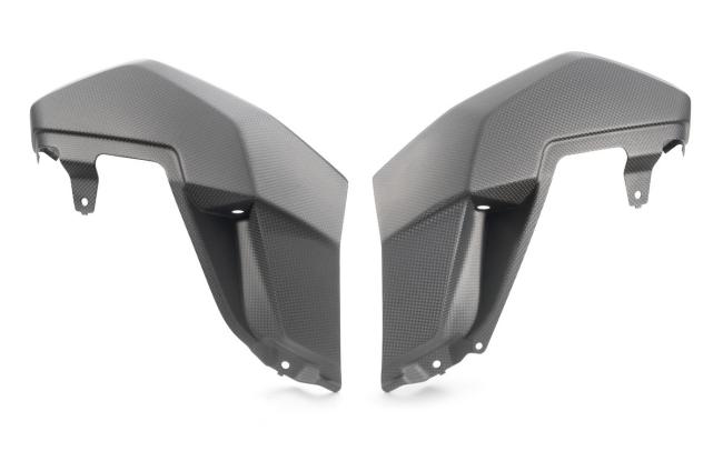 KARBONOWE OSŁONY ZBIORNIKÓW PALIWA KTM - ZESTAW