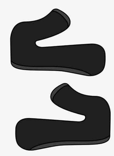 WYŚĆIÓŁKI POLICZKOWE WRAAP KIDS HELMET