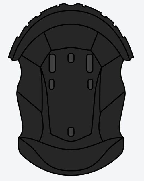 WYŚĆIÓŁKA CENTRALNA DO KASKU WRAAP