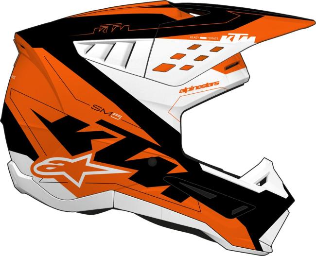 KASK ALPINESTARS KTM S-M 5  ECE+DOT