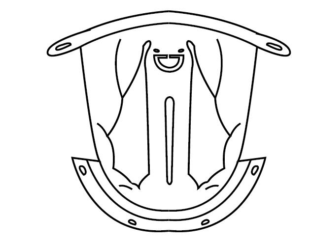 ST 501 CROWN PADDING XS / 20MM