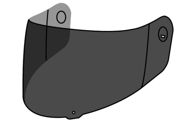 ST 501 VISOR DARK SMOKE