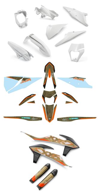 Grafik- und Teilekit Erzbergrodeo