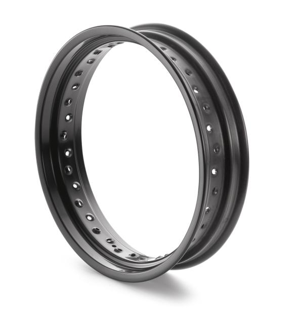 FRONT RIM  3,50X17" BLACK
