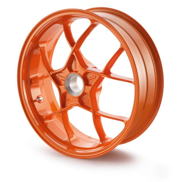 REAR WHEEL 6X17" ORANGE