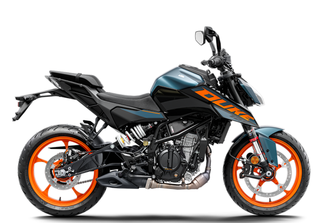 KTM 125 DUKE BLUE 2025